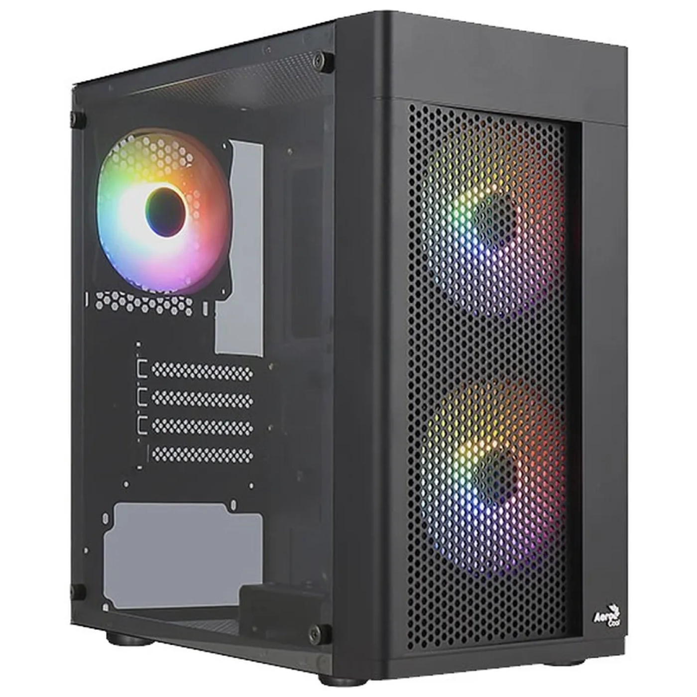 Купить Корпус AeroCool Hexform-G-BK-v2 (ACCX-PV38002.11) 500W - фото 1