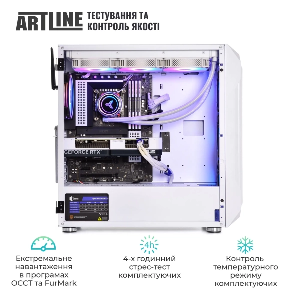 Купить Компьютер ARTLINE Gaming X96WHITE (X96WHITEv96) - фото 10