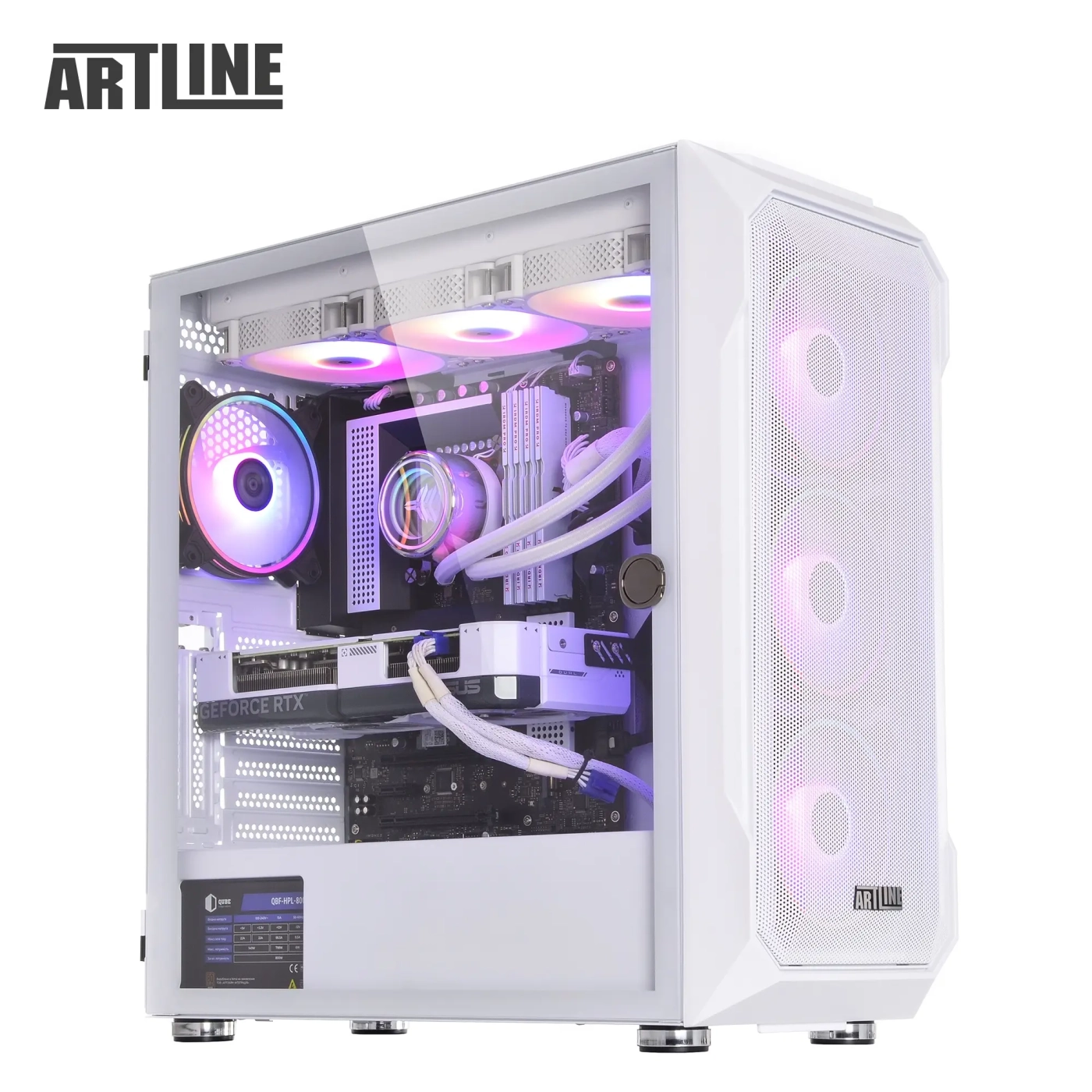 Купить Компьютер ARTLINE Gaming X96WHITE (X96WHITEv96) - фото 12