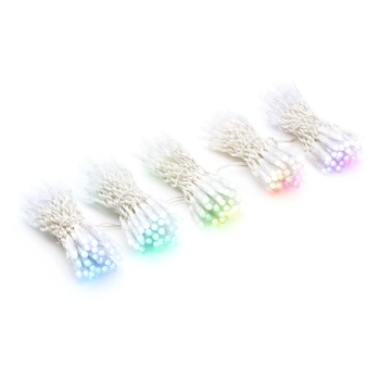 Купить Умная LED Гирлянда Twinkly Pro Curtain RGB 250, AWG22, IP65, прозрачный (TWP-CU-CA-05X50STP-T) - фото 1