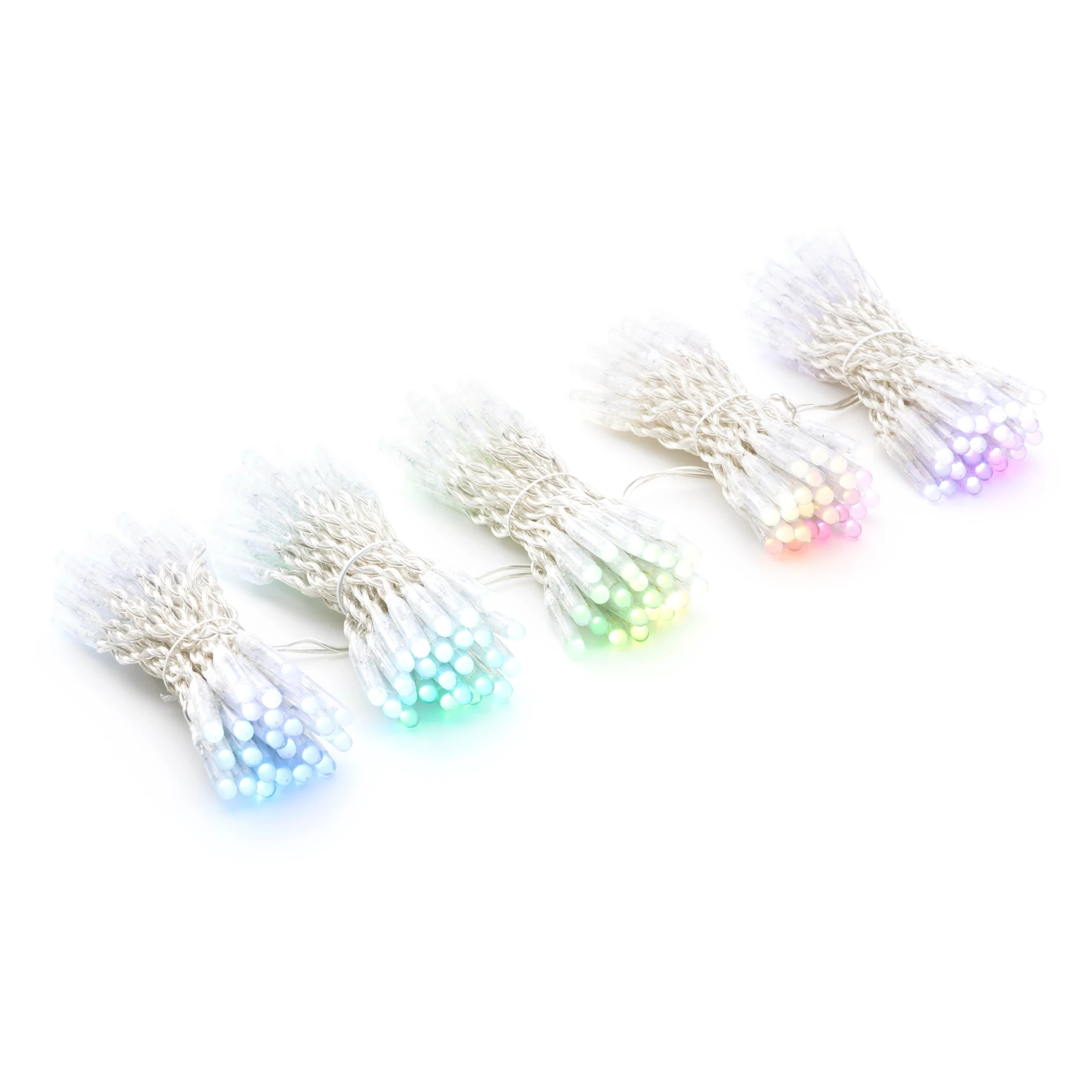 Купить Умная LED Гирлянда Twinkly Pro Curtain RGB 250, AWG22, IP65, прозрачный (TWP-CU-CA-05X50STP-T) - фото 1