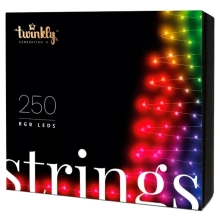 Купить Умная LED Гирлянда Twinkly Pro Strings RGB 250, одинарная линия, AWG22, IP65, прозрачный (TWP-S-CA-1X250STP-T) - фото 5