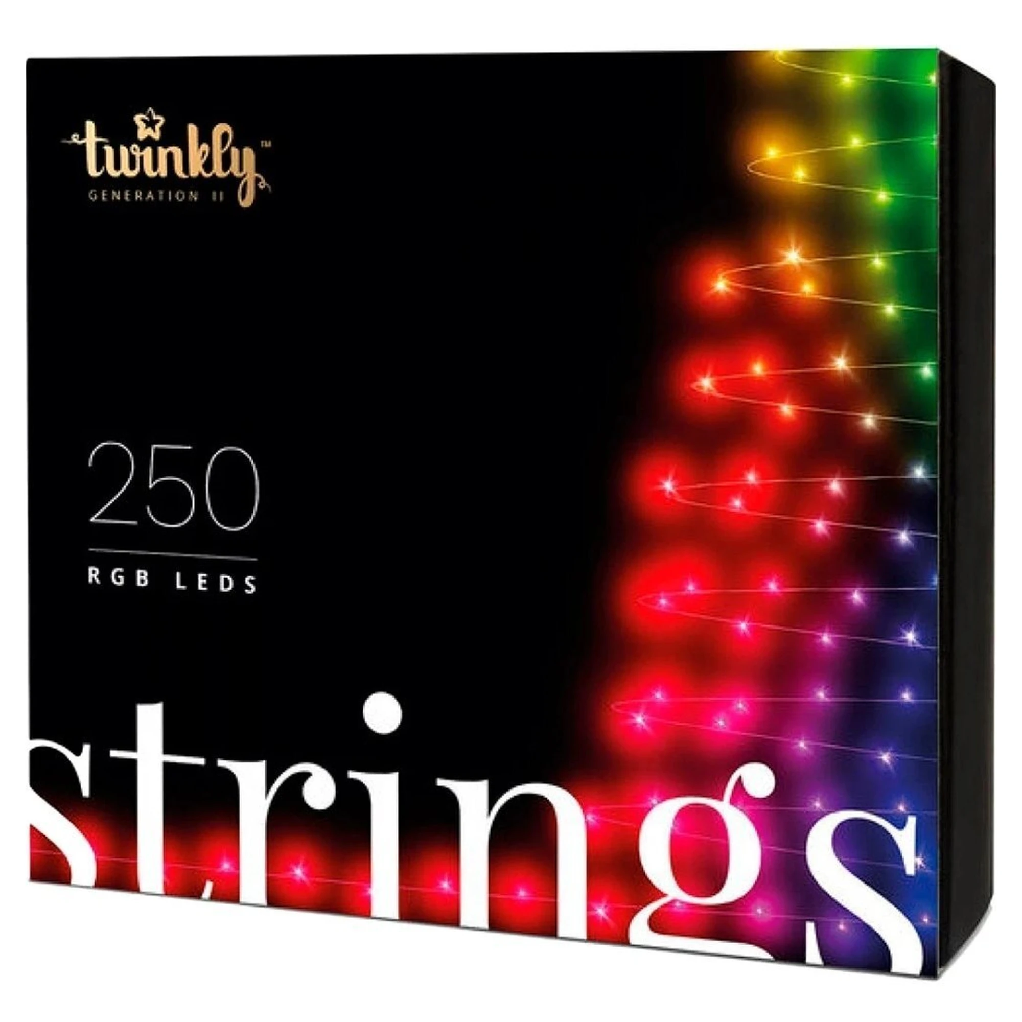 Купить Умная LED Гирлянда Twinkly Pro Strings RGB 250, одинарная линия, AWG22, IP65, прозрачный (TWP-S-CA-1X250STP-T) - фото 5