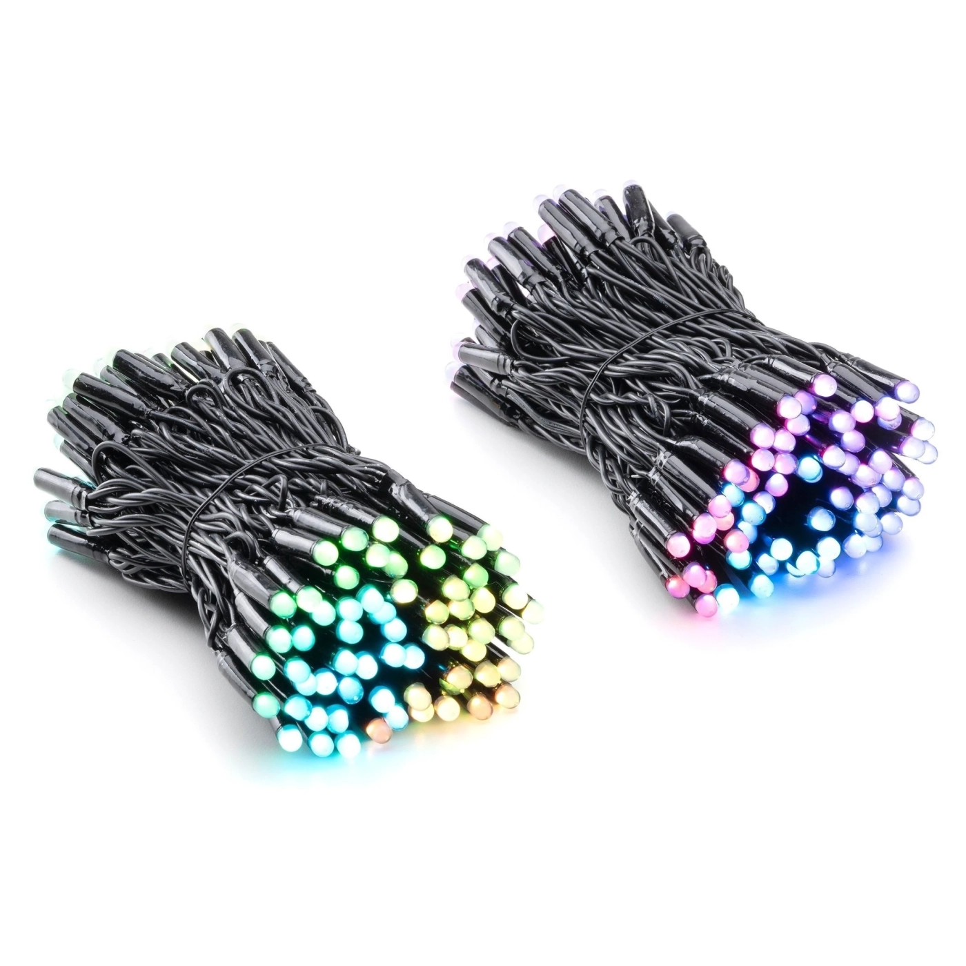 Купить Умная LED Гирлянда Twinkly Pro Strings RGBW 250, двойная линия, AWG22, IP65, черный (TWP-S-CA-2X125SPP-B) - фото 1