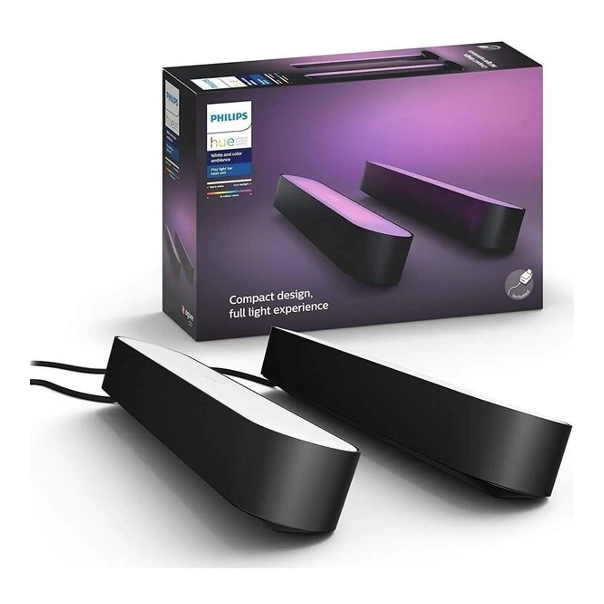 Купити Панель Smart LED Philips Hue Play, 2000K-6500K, RGB, ZigBee, димування, базовий комплект (915005733901) - фото 4