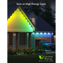 Купить Умная LED гирлянда Govee H705A Permanent Outdoor Lights RGB 30m Clear Wire (H705A3D1) - фото 10