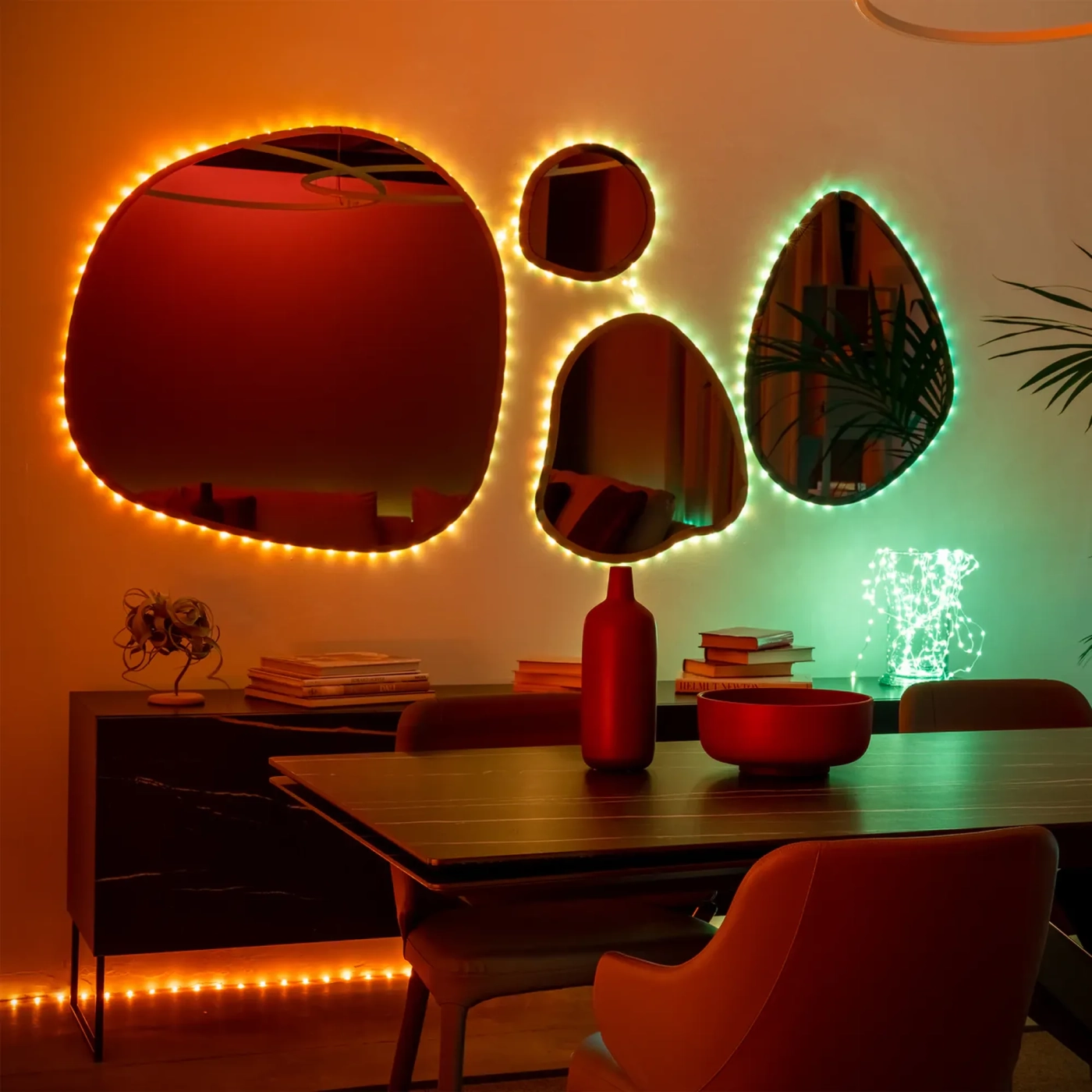 Купить Умная LED гирлянда Twinkly Dots Lights RGB 200LED 10m Clear (TWD200STP-TEU) - фото 2