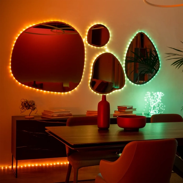 Купить Умная LED гирлянда Twinkly Dots Lights RGB 400LED 20m Black (TWD400STP-BEU) - фото 2