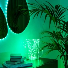 Купити Розумна LED гірлянда Twinkly Dots Lights RGB 400LED 20m Clear (TWD400STP-TEU) - фото 3
