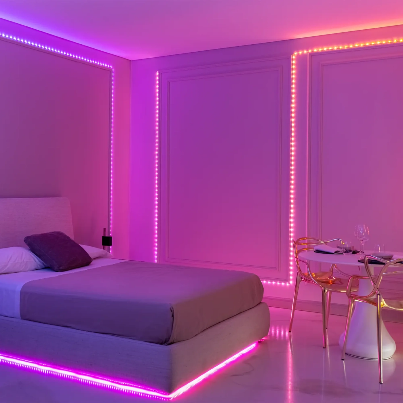 Купити Розумна LED гірлянда Twinkly Dots Lights RGB 400LED 20m Clear (TWD400STP-TEU) - фото 6