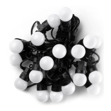 Купити Розумна LED гірлянда Twinkly Festoon RGB 20LED G45 10m Black (TWF020STP-BEU) - фото 6