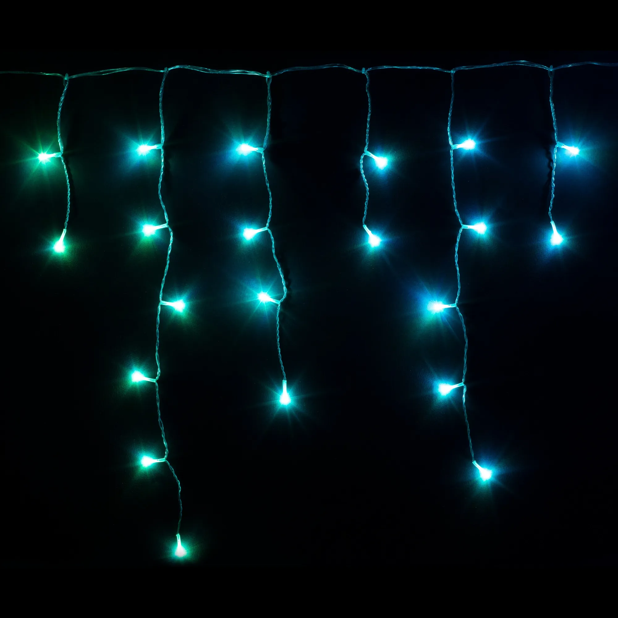 Купить Умная LED гирлянда Twinkly Icicle RGB 190LED 5m Clear (TWI190STP-TEU) - фото 9
