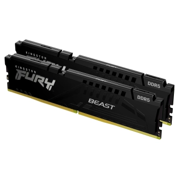 Купить Модуль памяти Kingston FURY Beast Black DDR5-6800 32GB (2x16GB) (KF568C34BBK2-32) - фото 1