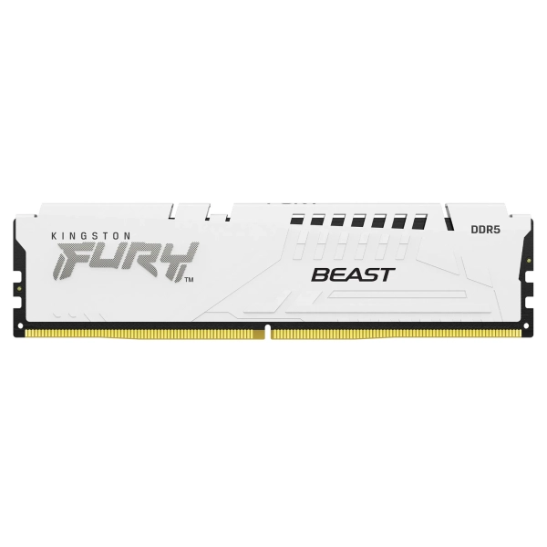 Купить Модуль памяти Kingston FURY Beast White DDR5-5200 32GB (KF552C36BWE-32) - фото 2