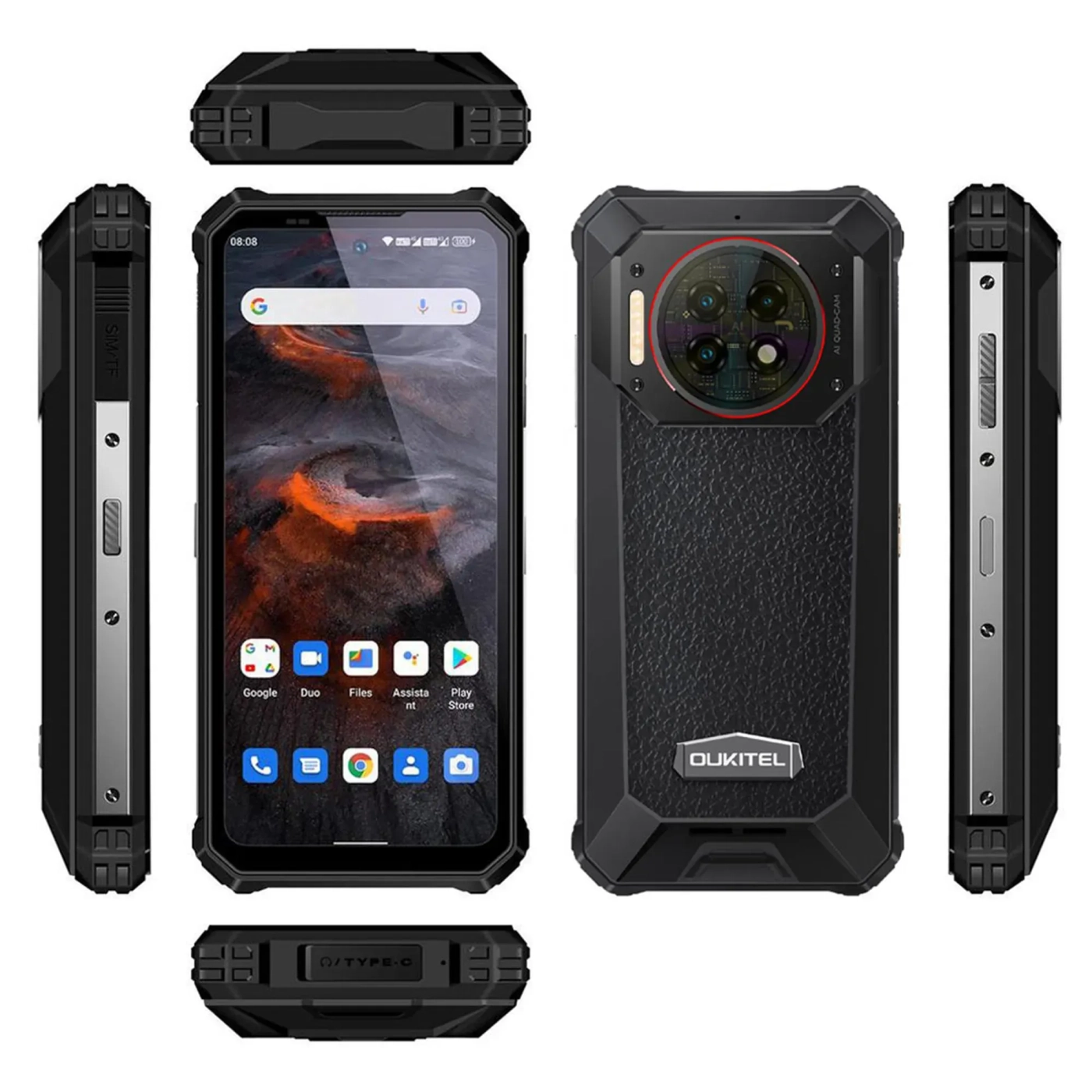 Купити Смартфон Oukitel WP19 Pro 8/256GB Black (6931940735711) - фото 6