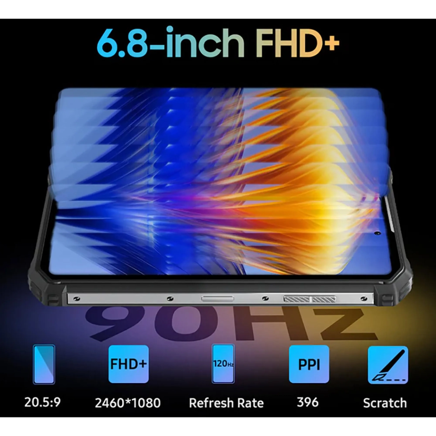 Купити Смартфон Oukitel WP19 Pro 8/256GB Black (6931940735711) - фото 9