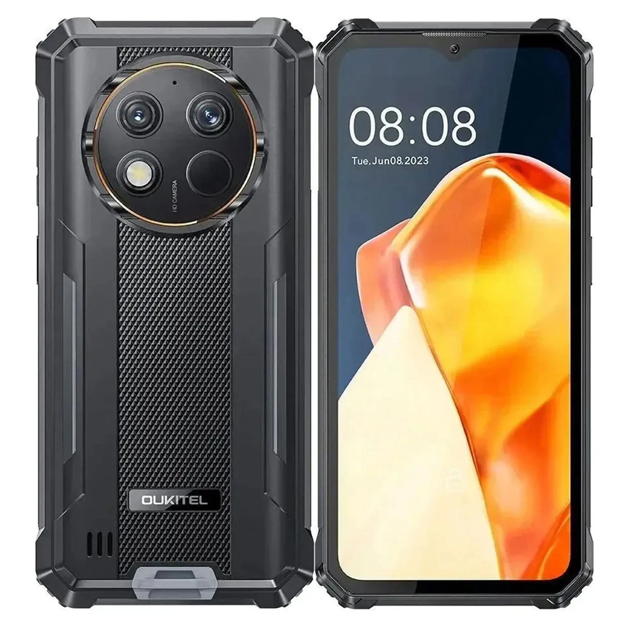 Купити Смартфон Oukitel WP28E 4/64GB Black (6931940757652) - фото 1