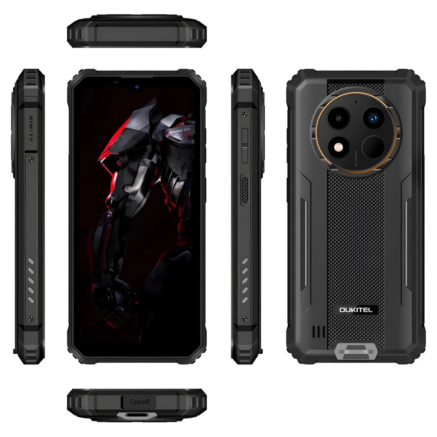 Купити Смартфон Oukitel WP28E 4/64GB Black (6931940757652) - фото 10