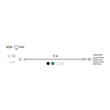 Купить Удлинитель кабеля Twinkly PRO, IP65, AWG22 PVC Rubber 5м, черный (TW-PLC-EXT-BR) - фото 3