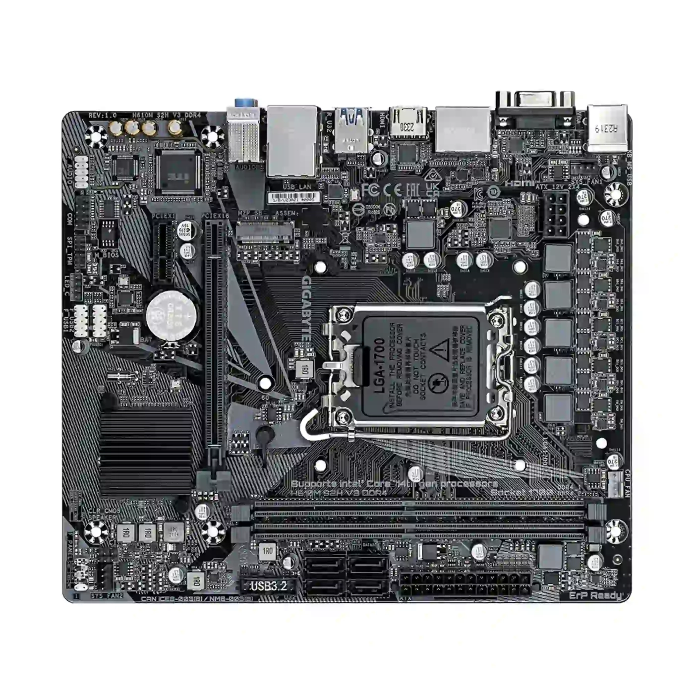 Купить Материнская плата GIGABYTE H610M S2H V3 DDR4 - фото 3