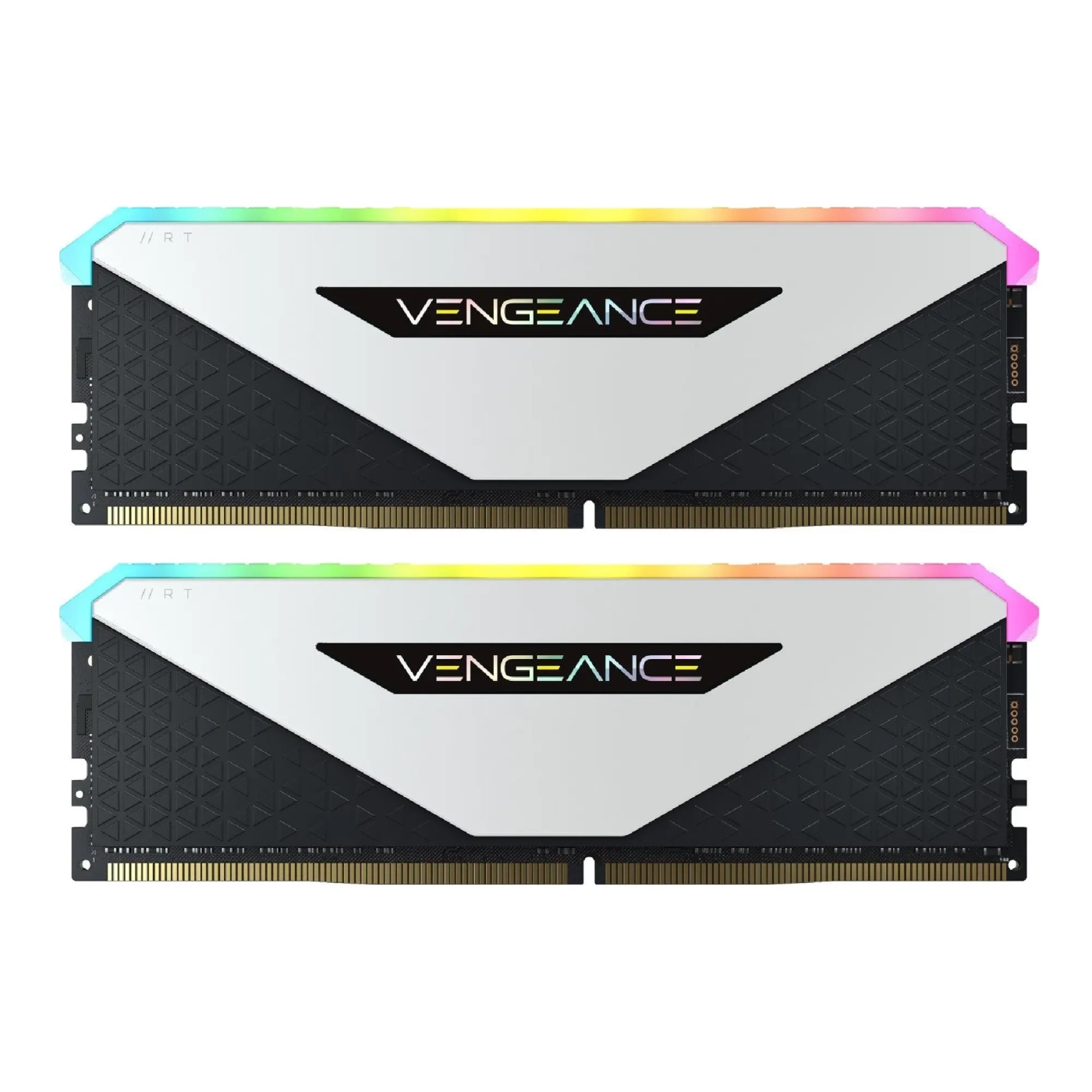 Купить Модуль памяти Corsair Vengeance RGB RT White DDR4-3600 32GB (2x16GB) CL18-22-22-42 1,35V (CMN32GX4M2Z3600C18W) - фото 1