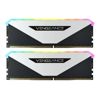 Купить Модуль памяти Corsair Vengeance RGB RT White DDR4-3600 32GB (2x16GB) CL18-22-22-42 1,35V (CMN32GX4M2Z3600C18W) - фото 1
