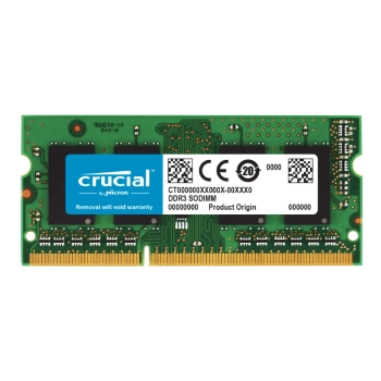 Купить Модуль памяти Crucial DDR3-1600 4GB SODIMM (CT4G3S160BJM) - фото 1