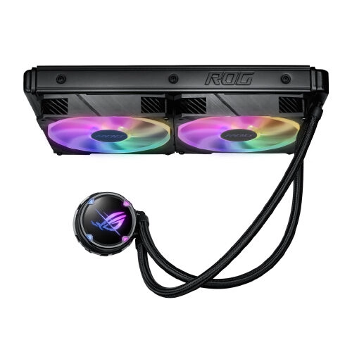 Купить Система жидкостного охлаждения ASUS ROG Strix LC II 280 Aura Sync ARGB 2x140mm fan (ROG-STRIX-LC-II-280-ARGB) - фото 3