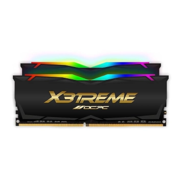 Купить Модуль памяти DDR4 16Gb 4000MHz (2*8Gb) OCPC X3 RGB Black Label, Kit (MMX3A2K16GD440C19BL) - фото 1