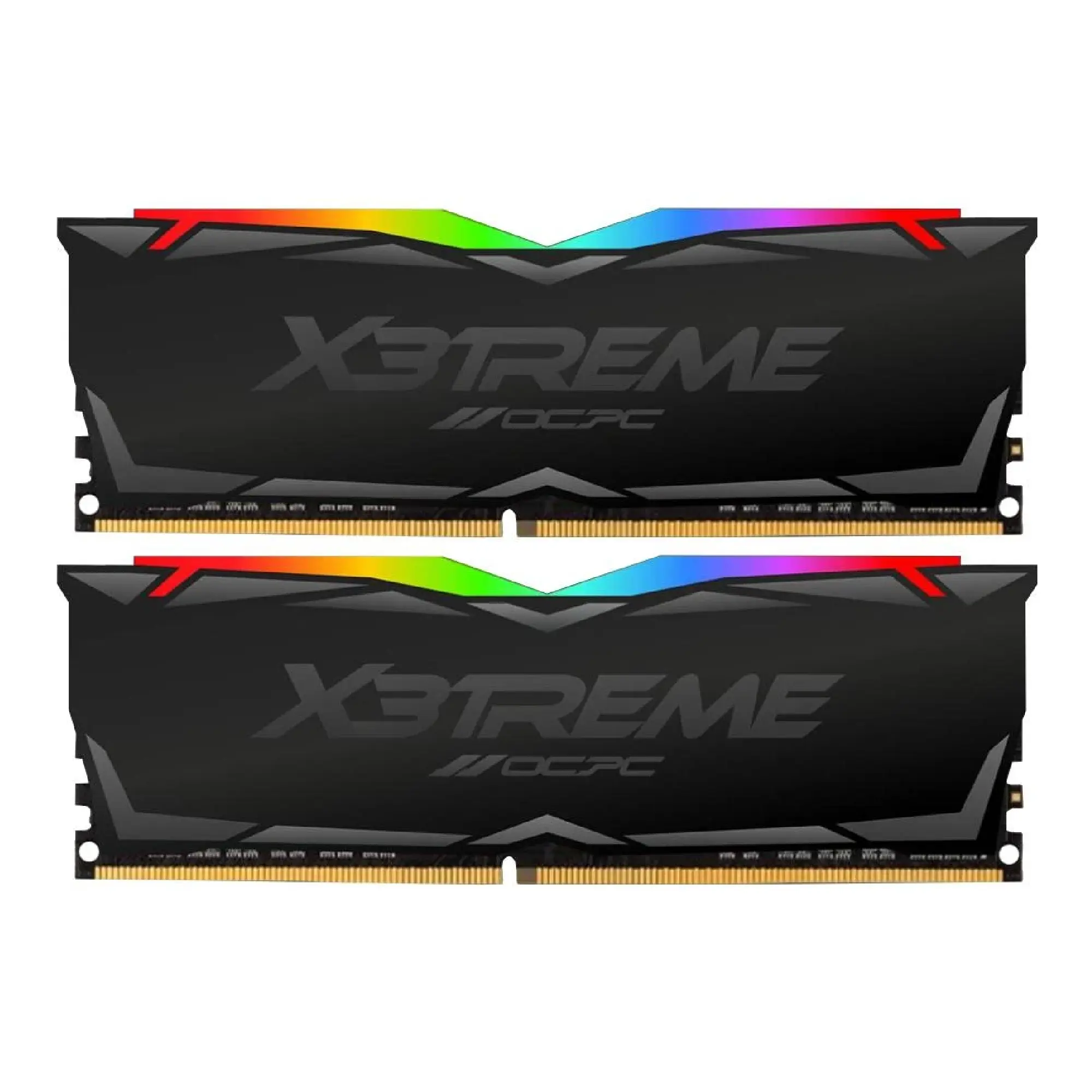 Купить Модуль памяти DDR4 64Gb 3600MHz (2*32Gb) OCPC X3 RGB Black, Kit (MMX3A2K64GD436C18) - фото 1