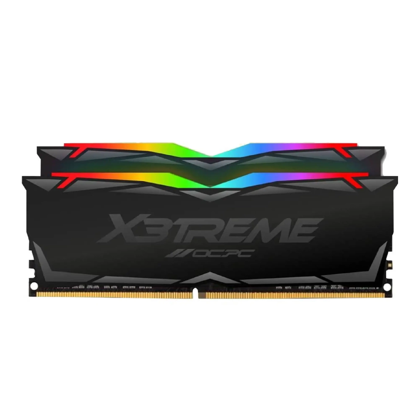 Купить Модуль памяти DDR4 64Gb 3600MHz (2*32Gb) OCPC X3 RGB Black, Kit (MMX3A2K64GD436C18) - фото 2