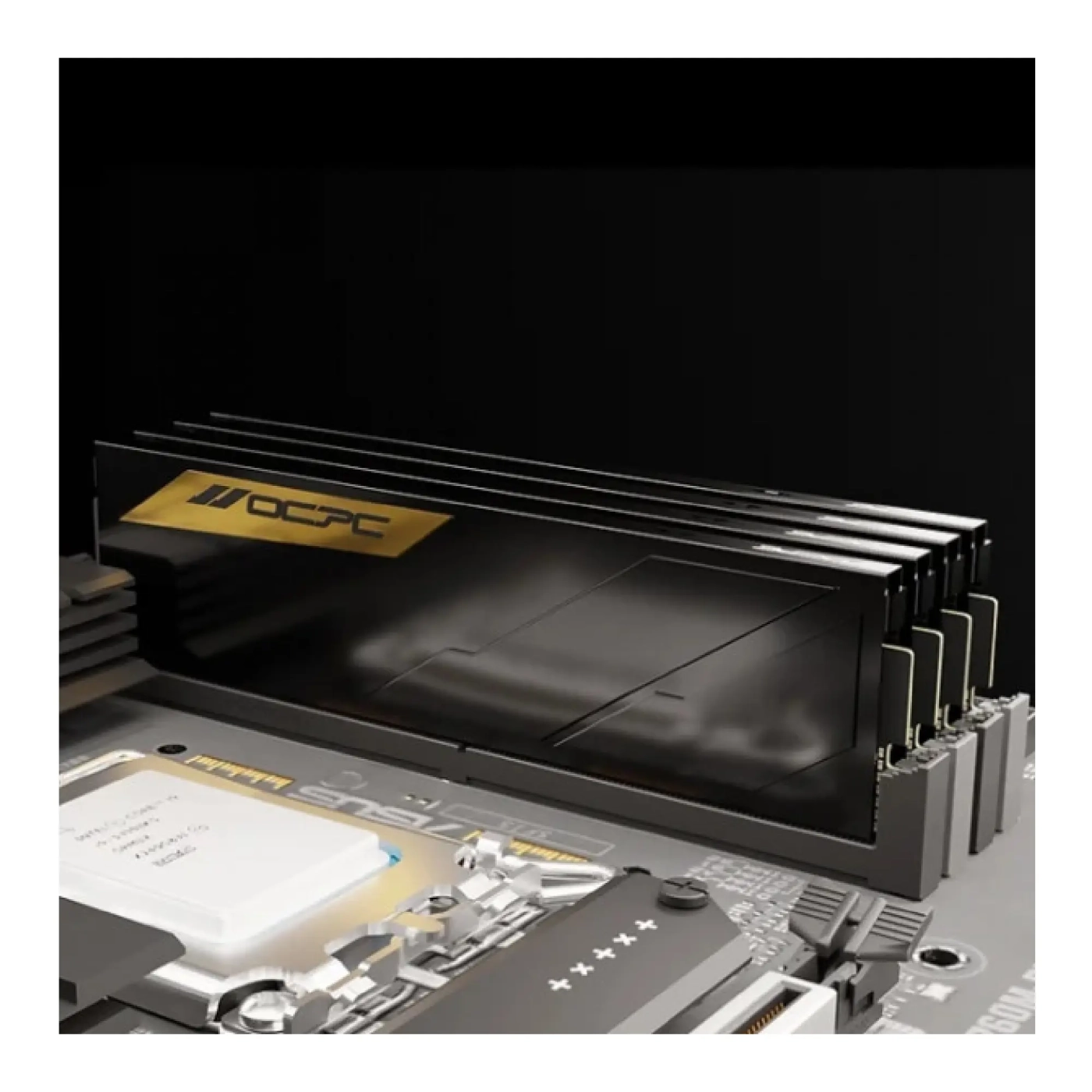Купить Модуль памяти DDR5 2x16Gb 5600MHz OCPC VOLARE C40 Black, Retail Kit (MMVL2K32GD556C40BK) - фото 4