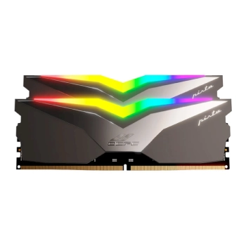 Купить Модуль памяти DDR5 32Gb 6000MHz (2*16Gb) OCPC PISTA RGB C40 Titan, Retail Kit (MMPT2K32GD560C40T) - фото 1