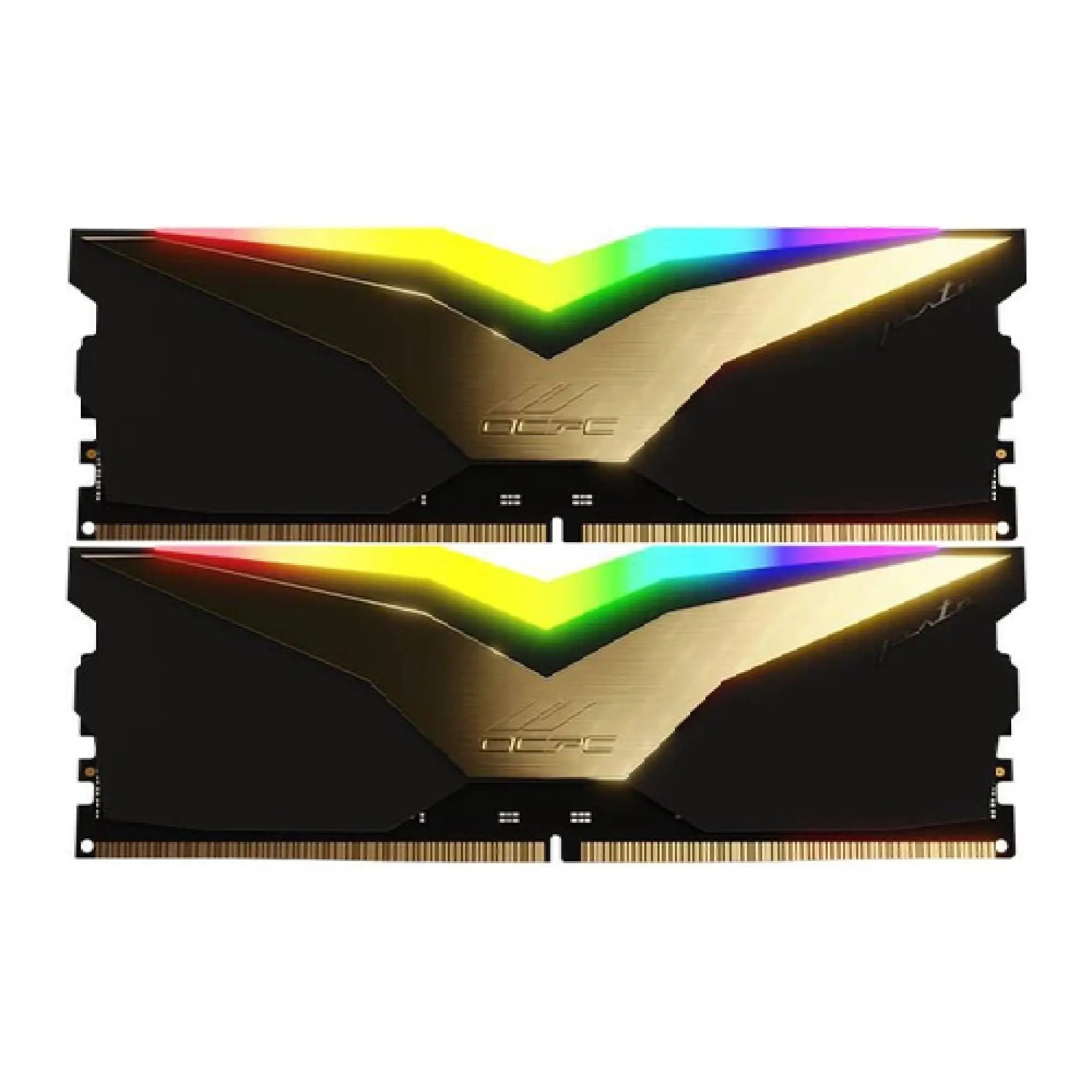Купить Модуль памяти DDR5 32Gb 6200MHz (2*16Gb) OCPC PISTA RGB C32 Black Label, Retail Kit (MMPT2K32GD562C32BL) - фото 1