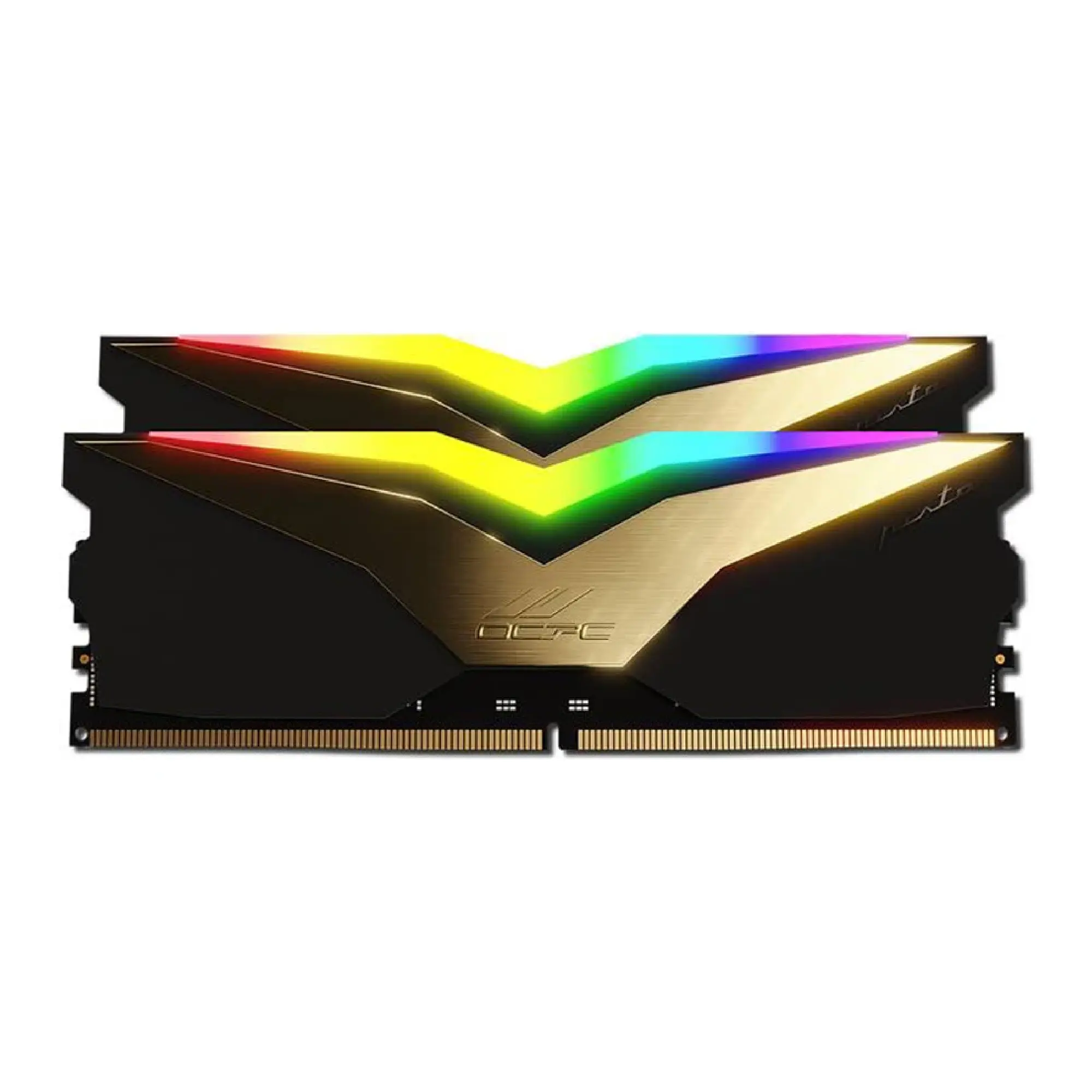 Купить Модуль памяти DDR5 32Gb 7200MHz (2*16Gb) OCPC PISTA RGB C40 Black Label, Retail Kit (MMPT2K32GD572C40BL) - фото 2