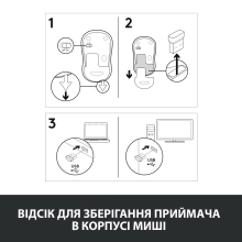 Купить Мышь Logitech M185 Wireless Gray - фото 10