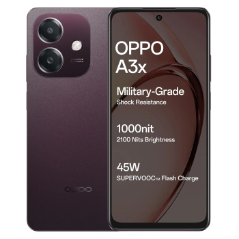 Купить Смартфон Oppo A3x 4/128GB CPH2641 Nebula Red (CPH2641 RED 4/128) - фото 1