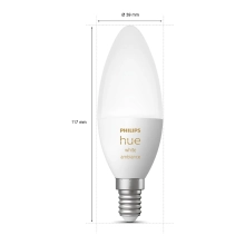 Купить Умная лампа Philips Hue E14 Bluetooth Диммирование (929002294404) - фото 3