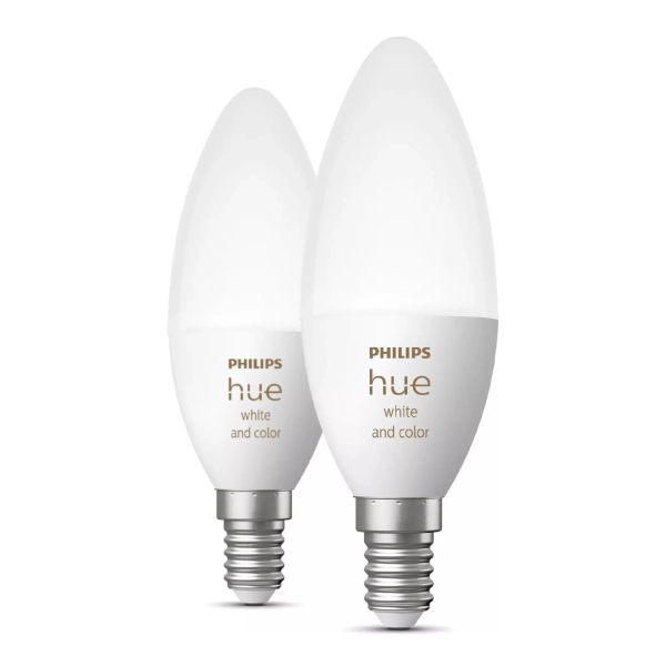 Купить Умная лампа Philips Hue E14 Bluetooth Диммирование 2шт (929002294205) - фото 2