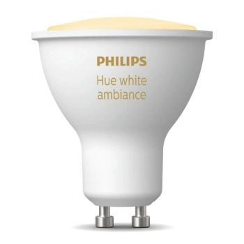 Купить Умная лампа Philips Hue GU10 Bluetooth Диммирование (9929001953309) - фото 1