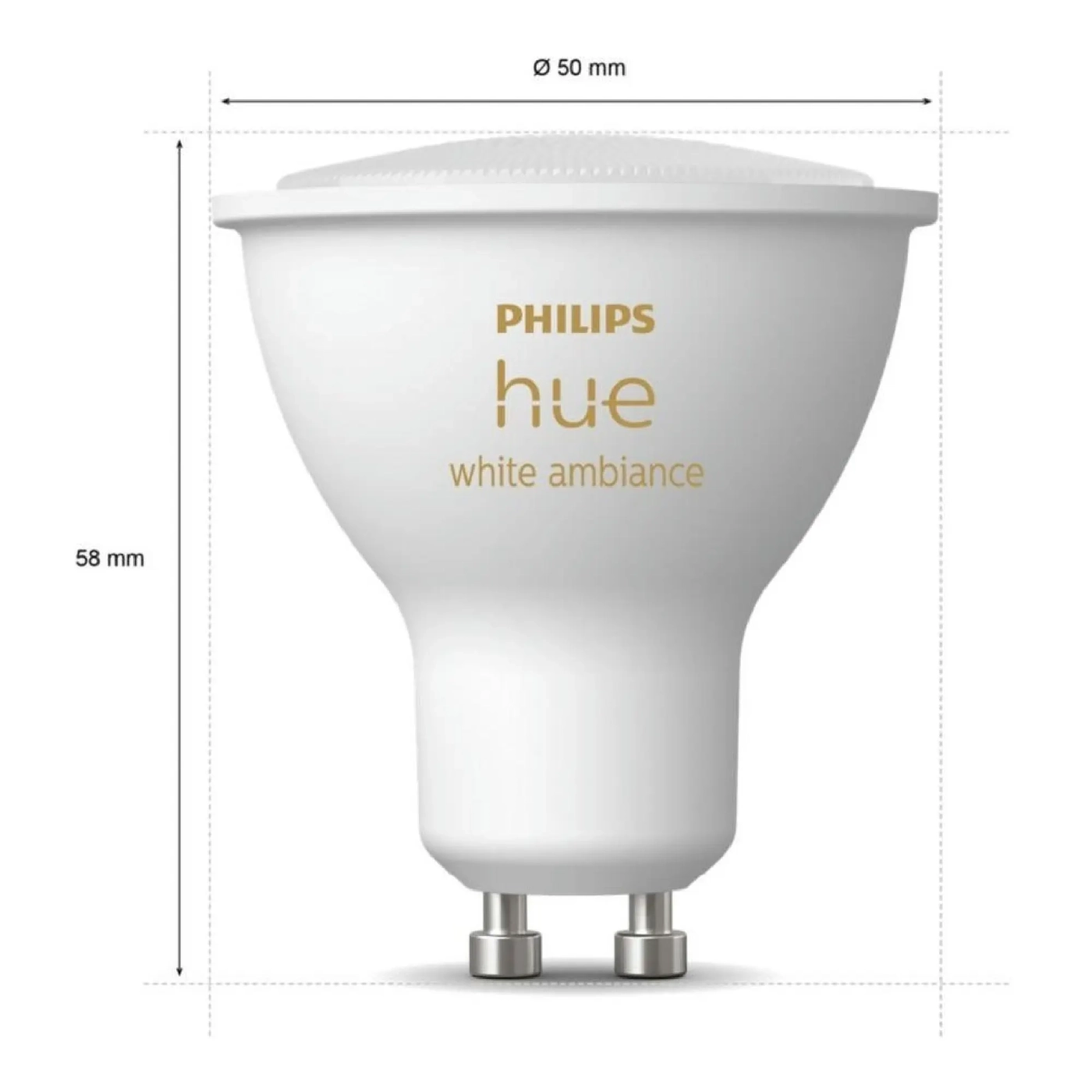 Купить Умная лампа Philips Hue GU10 Bluetooth Диммирование (929001953310) - фото 3