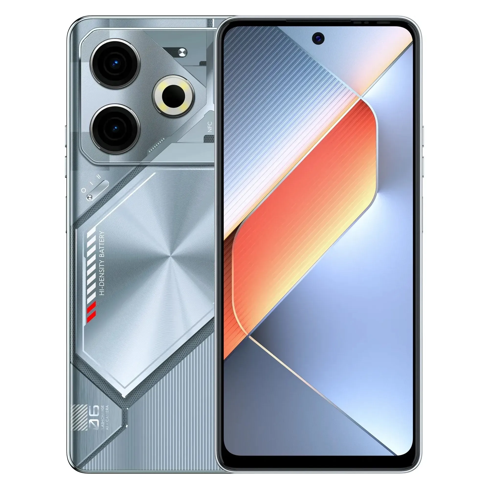 Купить Смартфон Tecno Pova 6 Neo (LI6) 8/256GB (4894947023637) Starry Silver - фото 1