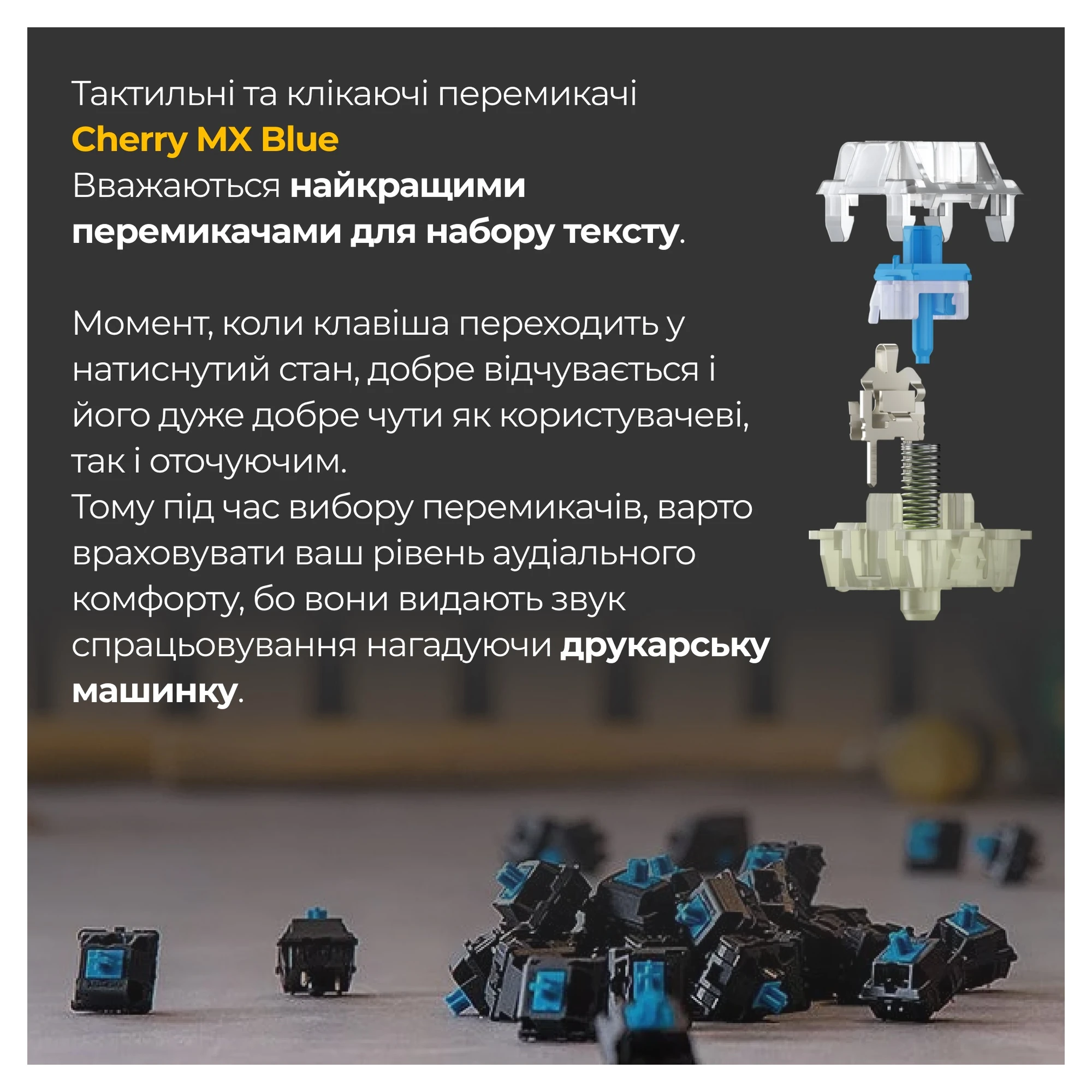 Купить Клавиатура Ducky One 3 Cherry MX Blue RGB White UA (DKON2108ST-CUAPXPWWWSC1) - фото 3