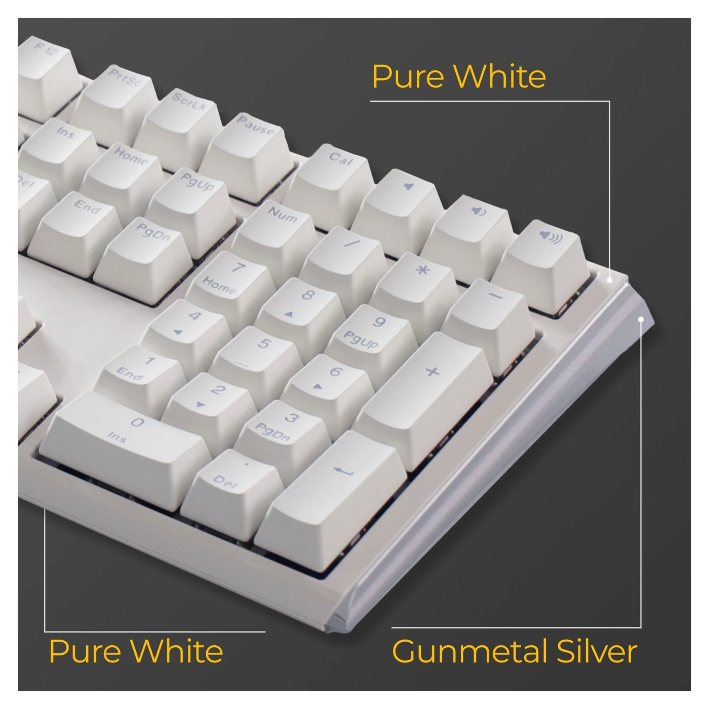 Купить Клавиатура Ducky One 3 Cherry MX Blue RGB White UA (DKON2108ST-CUAPXPWWWSC1) - фото 9