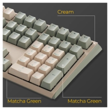 Купити Клавіатура Ducky One 3 Cherry MX Silent Red Matcha Cream UA (DKON2108-SUAPXМАEGGC1) - фото 12