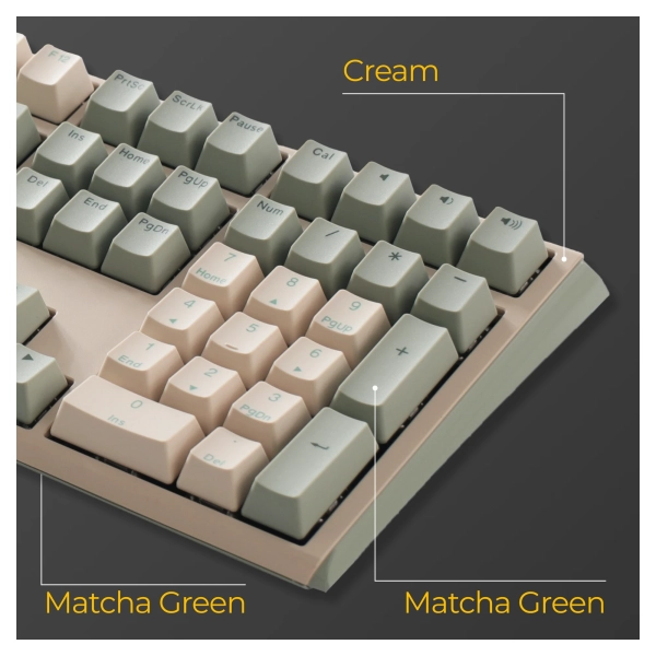 Купити Клавіатура Ducky One 3 Cherry MX Silent Red Matcha Cream UA (DKON2108-SUAPXМАEGGC1) - фото 12