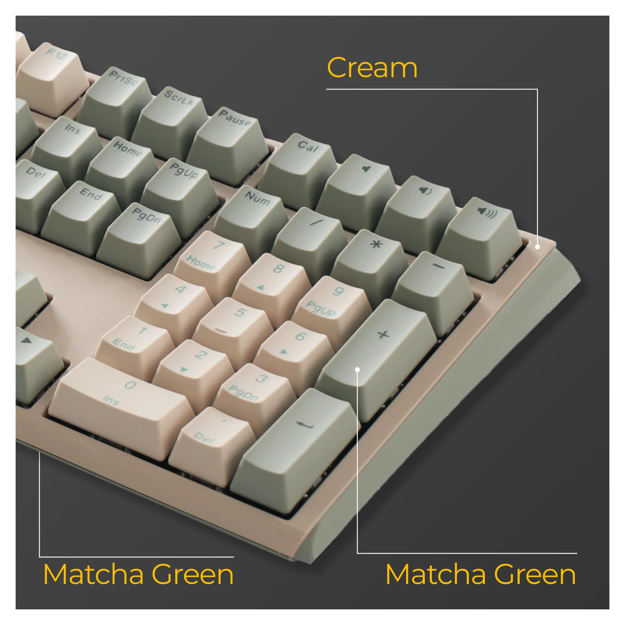 Купити Клавіатура Ducky One 3 Cherry MX Silent Red Matcha Cream UA (DKON2108-SUAPXМАEGGC1) - фото 12
