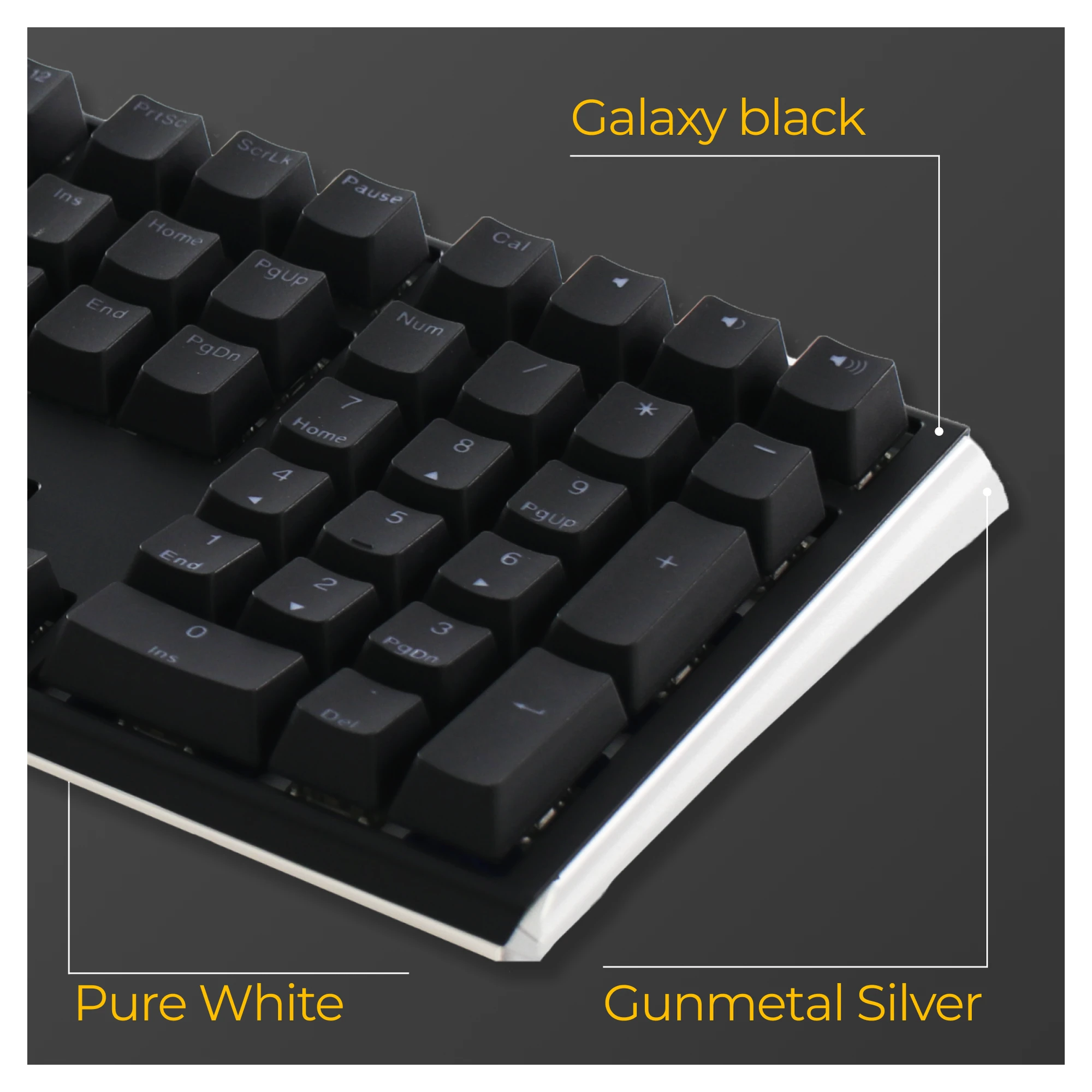 Купити Клавіатура Ducky One 3 Cherry MX Speed ​​Silver RGB Black UA (DKON2108ST-PUAPXCLAWSC1) - фото 14