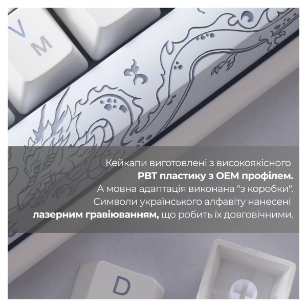 Купить Клавиатура Ducky One 3 Cherry MX Speed Silver RGB White UA (DKON2108ST-PUAPXPWWWSC1) - фото 10