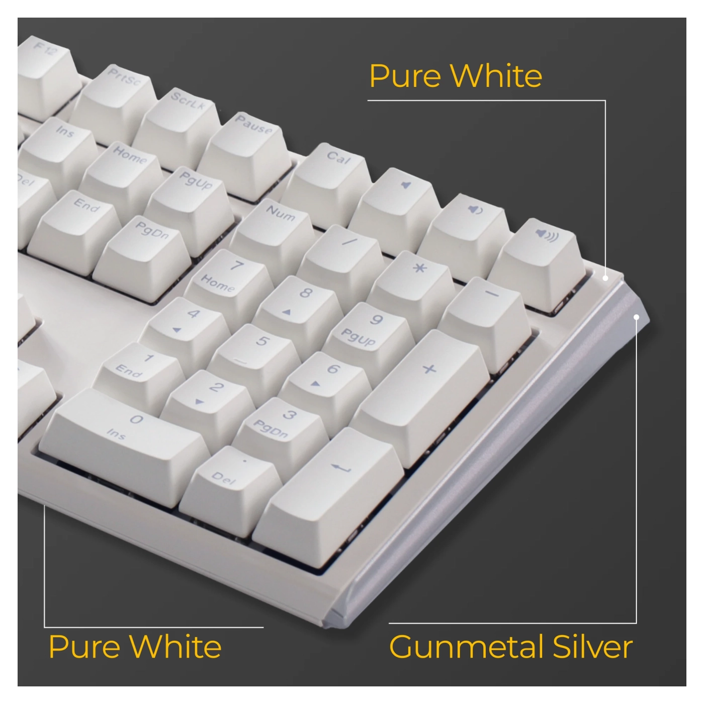 Купить Клавиатура Ducky One 3 Cherry MX Speed Silver RGB White UA (DKON2108ST-PUAPXPWWWSC1) - фото 14
